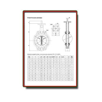 ANT shutter Catalog производства Арматура АНТ